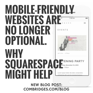 Mobile-friendly websites are no longer