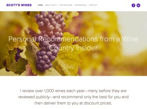 ScottsWines.com Personal Virtual Wine Sommelier